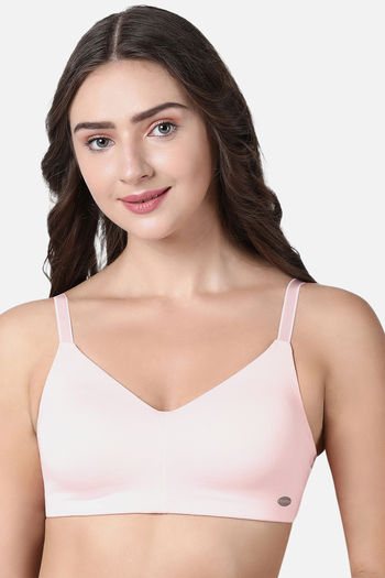Buy Enamor Lightly Lined Non Wired Full Coverage T-Shirt Bra - Blushing Bride
